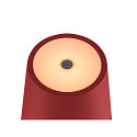 SLV LED Akku-Tischleuchte VINOLINA TWO, 2200/2700/3000K, 140/170/190m, IP65, dimmbar, rot