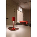 SLV LED Akku-Tischleuchte VINOLINA TWO, 2200/2700/3000K, 140/170/190m, IP65, dimmbar, rot
