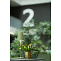 SLV Lampada da tavolo a batteria VINOLINA TWO IP65, verde lime dimmerabile