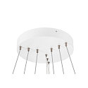 SLV pendant luminaire ONE FLAT TRIPLE IP20, white dimmable