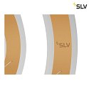 SLV Luci a sospesione ONE FLAT TRIPLE IP20, ottone, nero dimmerabile