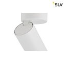 SLV Wand-/Deckenaufbauleuchte KAMI, 1x GU10, max. 10W, IP20, weiß