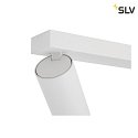 SLV ceiling luminaire KAMI DOUBLE LONG 2 flames GU10 IP20, black, white