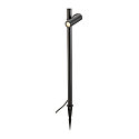 Lampe  piquet de terre HELIA SLIM POLE SINGLE IP65, noir