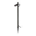 SLV gorund spike luminaire HELIA SLIM POLE SINGLE IP65, black