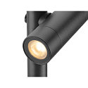 SLV Lampe  piquet de terre HELIA SLIM POLE DOUBLE IP65, noir