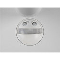 SLV Luminaire mural d'extrieur Q-RING SENSOR avec capteur, commutable IP54, blanche 