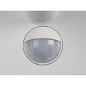 SLV Luminaire mural d'extrieur Q-RING SENSOR avec capteur, commutable IP54, blanche 
