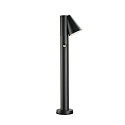 SLV Outdoor Stehleuchte T-TUBE 70 POLE SINGLE, GU10, mit Sensor, IP44, dimmbar, schwarz