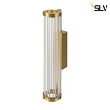 SLV wall luminaire QUIMERA - PHASE CCT Switch, switchable IP20, brushed brass dimmable