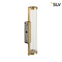 SLV wall luminaire QUIMERA - PHASE CCT Switch, switchable IP20, brushed brass dimmable