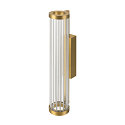 SLV wall luminaire QUIMERA - PHASE CCT Switch, switchable IP20, brushed brass dimmable