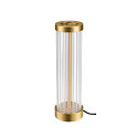 SLV table lamp QUIMERA - PHASE cylindrical, CCT Switch, switchable IP20, brass 