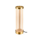 SLV table lamp QUIMERA - PHASE cylindrical, CCT Switch, switchable IP20, brass 