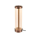 SLV table lamp QUIMERA - PHASE cylindrical, CCT Switch, switchable IP20, copper 