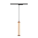 SLV 1-phase pendant luminaire QUIMERA PHASE cylindrical IP20, copper dimmable