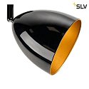 SLV 1-Projecteur monophasé PARA CONE 14 pivotant, rotatif GU10 IP20, noir, laqué gradable