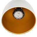 SLV 1-phase spot PARA CONE 14 swivelling, rotatable GU10 IP20, white, lacquered dimmable