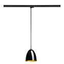 Luminaire suspendu triphas PARA CONE 14 GU10 IP20, noir gradable