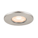 SLV Copertura UNIVERSAL DOWNLIGHT IP65 rotondo, rigido, chiuso, ermetico, cromo