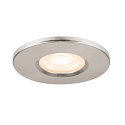 SLV Copertura UNIVERSAL DOWNLIGHT IP65 rotondo, rigido, chiuso, ermetico, cromo