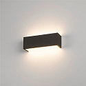 SLV wall luminaire CHROMBO - PHASE square IP20, black dimmable