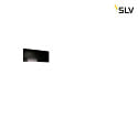 SLV Luminaire mural ONE LINEAR 70 - PHASE haut bas, CCT Switch IP44, blanche gradable
