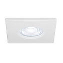 SLV Abdeckung fr LED Einbauleuchte UNIVERSAL DOWNLIGHT PHASE, IP65 (Outdoor + Indoor), quadratisch, starr, wei