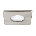 SLV Abdeckung fr LED Einbauleuchte UNIVERSAL DOWNLIGHT PHASE, IP65 (Outdoor + Indoor), quadratisch, starr, aluminium