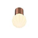 SLV ceiling luminaire VARYT without shade E14 IP44, copper dimmable