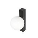 SLV wall luminaire SUN - PHASE square G9 IP20, black dimmable