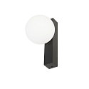SLV wall luminaire SUN - PHASE square G9 IP20, black dimmable
