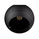 SLV 3-phase pendant luminaire LIGHT EYE 150 down, ball shaped GU10 IP20, black matt dimmable