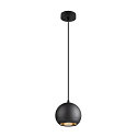 Luci a sospesione LIGHT EYE® 150 GU10 IP20, nero dimmerabile