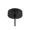 SLV pendant luminaire LIGHT EYE 150 GU10 IP20, black dimmable