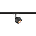 Faretto monofase LIGHT EYE® 90 girevole, ruotabile GU10 IP20, nero dimmerabile