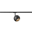 Faretto monofase LIGHT EYE® 150 girevole, ruotabile GU10 IP20, nero dimmerabile