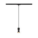 1- Luminaire  suspension monophas PURI 2.0 BASIC GU10 IP20, noir gradable