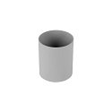 lamp shade PURI 2.0 - TUBE cylindrical, grey