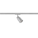 SLV 1-Phasen-Strahler PURI 2.0 TUBE, GU10 max. 6W, drehbar und schwenkbar, grau