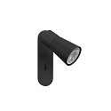 SLV wall and ceiling luminaire PURI 2.0 - CONE square, with switch GU10 IP20, black dimmable