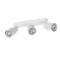 SLV wall and ceiling luminaire PURI 2.0 - TUBE 3 flames, long GU10 IP20, white dimmable