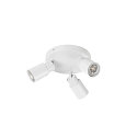 SLV wall and ceiling luminaire PURI 2.0 - TUBE 3 flames, round GU10 IP20, white dimmable