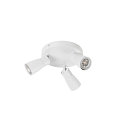 SLV wall and ceiling luminaire PURI 2.0 - DOME 3 flames, round GU10 IP20, white dimmable