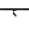 SLV 3-Phasen-Strahler PURI 2.0 BASIC, ohne Schirm, GU10 max. 6W, drehbar und schwenkbar, schwarz