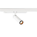SLV 3-phase spot GRIP! M DALI swivelling, DALI controllable, UGR < 19 IP20, white dimmable