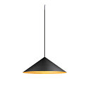 pendant luminaire MAGICO 55 E27 IP20, black matt dimmable