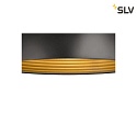 SLV 1-Phasen Pendelleuchte FORCHINI M 40 TRACK, E27 max. 40W, matt schwarz / matt gold, Adapter schwarz