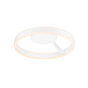 wall and ceiling luminaire ONE PHASE Ø40CM up / down, CCT Switch, ring shape IP20, white matt dimmable