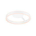 SLV wall and ceiling luminaire ONE DALI Ø40CM up / down, DALI controllable, CCT Switch, ring shape IP20, white dimmable SLV wall and ceiling luminaire ONE DALI Ø40CM up / down, DALI controllable, CCT Switch, ring shape IP20, white dimmable